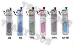 O2Cool MIST N SIP INSULATED Water Bottle and Mister 20oz Art