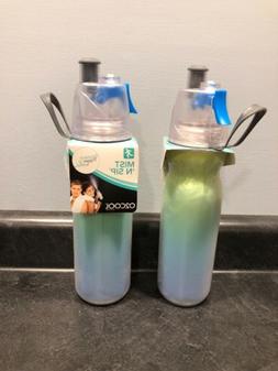 O2Cool MIST N SIP INSULATED Water Bottle and Mister 20oz Art