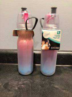 O2Cool MIST N SIP INSULATED Water Bottle and Mister 20oz Art