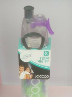 O2Cool MIST N SIP INSULATED Water Bottle and Mister 20oz Art