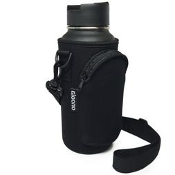 Onoola 32oz Neoprene Pocket Carrier for Hydro Flask Type Bot