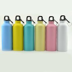 Outdoor aluminum alloy water bottle adult child portable cam