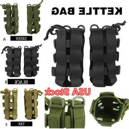 Outdoor Tactical Molle Water Bottle Bag Military Hiking Belt