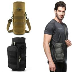 Outdoor Tactical Molle Water Bottle Bag Pouch Backpack Belt 