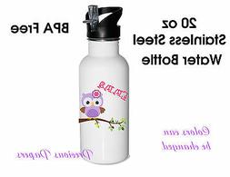 Owl Water Bottles Kids Cups