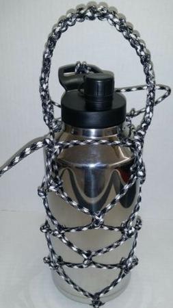 Paracord Bottle Carrier for Yeti , Ozark & Rtic  64oz , 36oz
