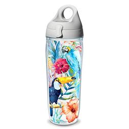 Tervis Parrots And Pineapples Wrap Clear Inner Water Bottle 