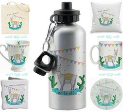 PERSONALISED LLAMA FIESTA  Gifts For Birthday Girls Boys Eas