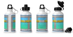 Personalised Slurp Chug Jug Aluminium Sports Water Bottle
