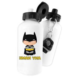 Personalised Super Hero League Water Bottle 500ml School Kid