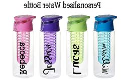 Personalised Drinks Water Bottle & Vinyl Holiday TV Beach Ch