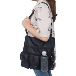 Phone Sunglasses Water Bottle Pouch Handy Pockets Tote Bag W