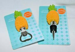 Pineapple Wine Bottle Stopper  and Bottle Opener by Cooking 