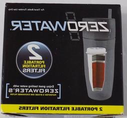 Zerowater Portable Filtration Filters For Travel Bottle/Tumb