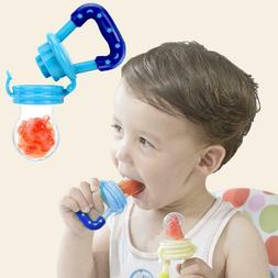 Portable Fresh Fruit Food Milk Kids Nipple Feeding Safe Baby