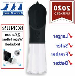 Portable PET WATER BOTTLE Travel DOG WATER BOTTLE on-the-go 