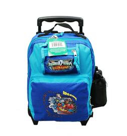 Power Rangers Blue Small Rolling BackPack-School/Book Bag wi