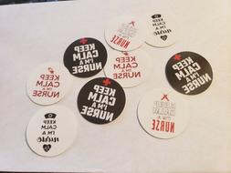 Pre Cut One Inch Bottle Cap Images Keep Calm I'm A Nurse Fre
