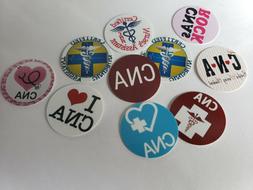 Pre Cut One Inch Bottle Cap Images Nurse CNA Free Ship