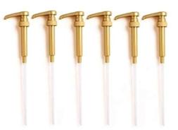 Premium Gold Torani Davinci & Jordan Syrup Pumps Set Of 6 Fi