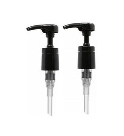 Pump for 1 liter Bottles, Black- Pack of 2