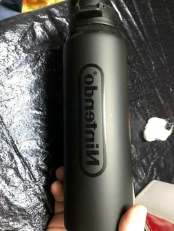 RARE Nintendo Mario Black Metal Water Bottle - From Nintendo