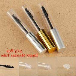 Eyelash Cream Vial Mascara Tube With Brush Empty Container