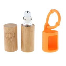 Refillable Empty Essential Oil Makeup Bottle with Cover Slee