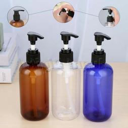 Refillable Pump Bottle For Liquid Makeup 250ML Plastic Lotio