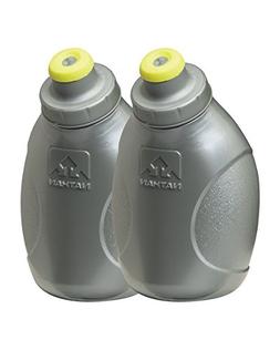 Nathan Replacement Flasks with 10-Ounce Push-Pull Caps, Silv