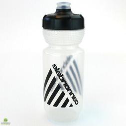 Cannondale Retro Vintage Cycling Water Bottle Clear/Black 60