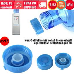 Reusable 5x Non- Gallon Water Cap Jug Bottle Caps Reusable B