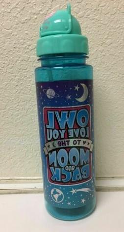 REUSABLE BPA FREE "OWL LOVE YOU.." PRINTED WATER BOTTLE, FRE