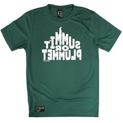 Rock Climbing - Summit Or Plummet - Dry Fit Breathable Sport