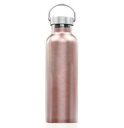 Rose Gold Double Wall Insulated Stainless Steel Tumbler Trav