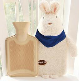 Rubber HOT WATER BOTTLE Bag WARM Relaxing Heat / Cold Therap