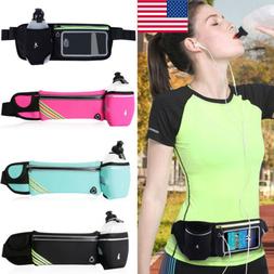 Running Belt Jogging Cycling Waist Pack Pouch Sports Water B