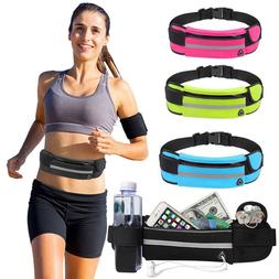 Running Belt Waist Pack Waist Bag Water Bottle Holder Sport 