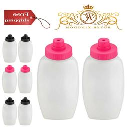Running Water Bottle Sporting Good Container Natural Grip Qu