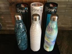 S'well Stainless Steel Water Bottle 25 oz BLUE MARBLE M of P