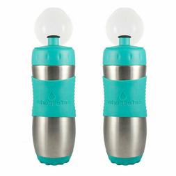 Kid Basix Safe Sporter 16 Oz Stainless Steel Water Bottle, S