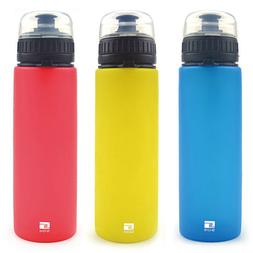 SHOKE Collapsible Water Bottle 19oz Soft Silicone Portable f