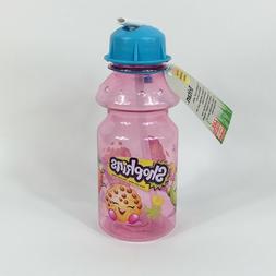 Shopkins Water Bottle Pink 14oz Zak Designs Tritan BPA Free 
