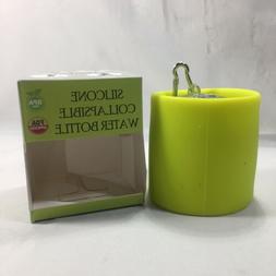 BonLab Silicone Collapsible Water Bottle BPA Free Biking Cam