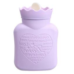 Silicone Hot Water Bottle with Cover for Cramps Pain Relief 