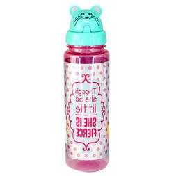 With Flip Top Straw - Little But Fierce