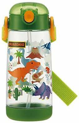 Skater children clear water bottle straw for Dino Saurusu di