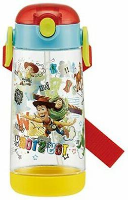 *Skater water bottle clear for children bottle straw Toy Sto