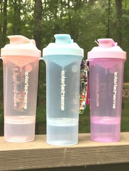 SmartShake SLIM Protein Shaker Blender Mixer Bottle Cup 17 o