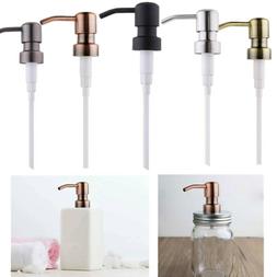 Soap Lotion Bottle Pump Indenter with Tube For Mason Jars An